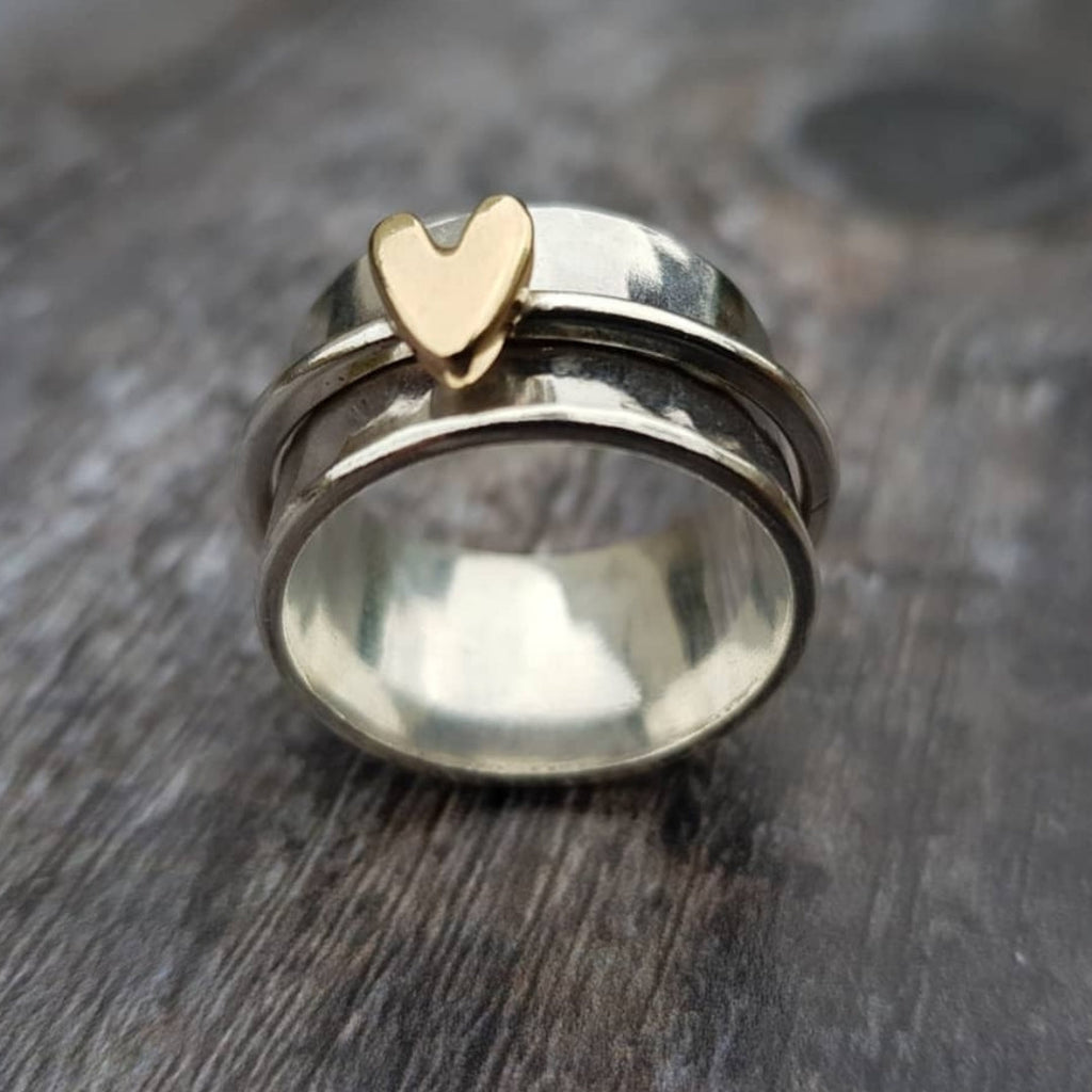 Melly - Zilveren ring Amor
