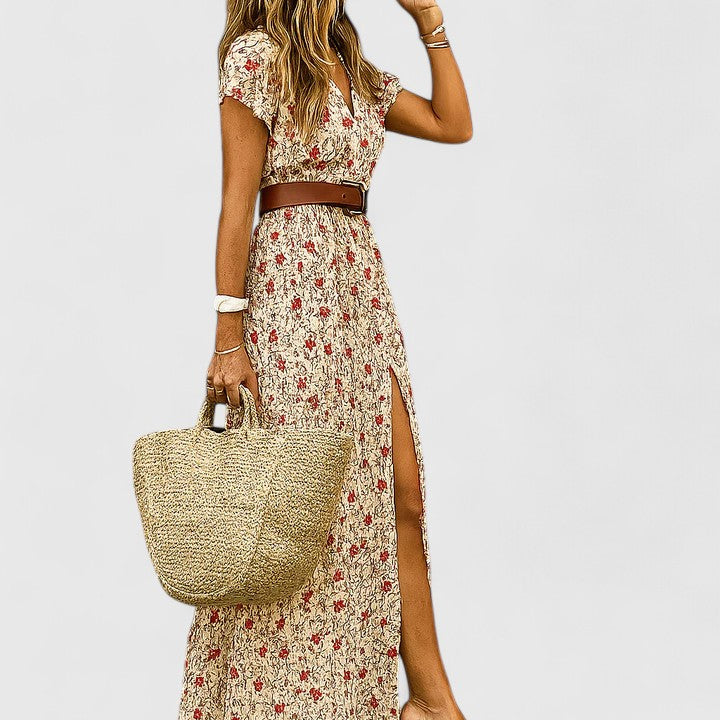 Caroline | Elegante Maxi Boho Jurk
