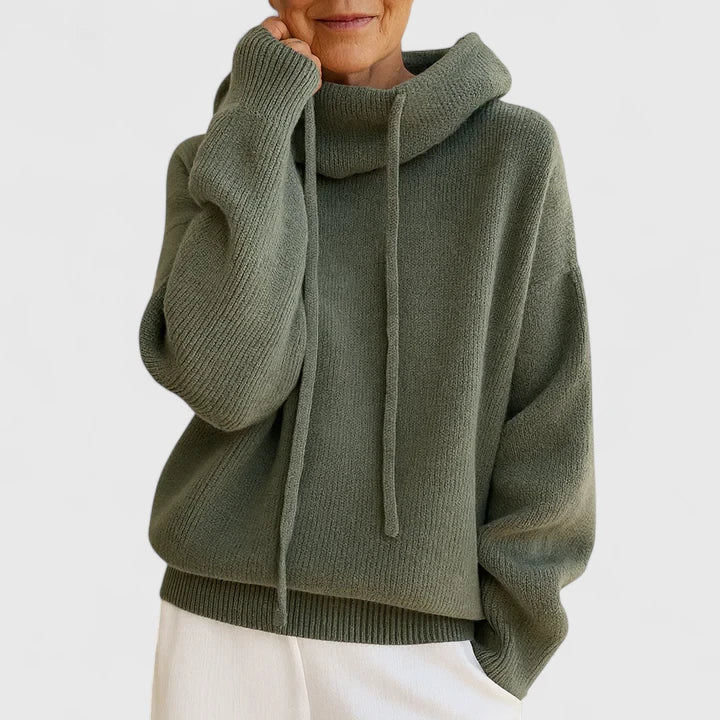Monique | Comfortabele Gebreide Hoodie