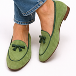 Geneviève - Elegante Platte Schoen met Strik