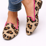 Gisele - Chic Luipaard Mocassin