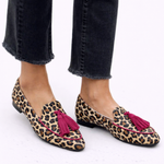 Rihanna - Leopardenprint mocassins