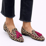 Rihanna - Leopardenprint mocassins