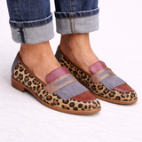 Zelda - Elegante Luipaard Mocassins