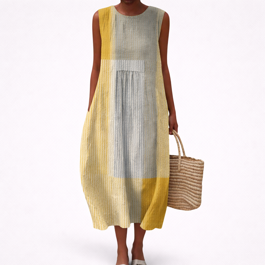 Joy - Comfortabele Zomerjurk Zonder Mouwen