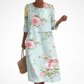 Rosalie - Lange, vloeiende, chique en comfortabele jurk