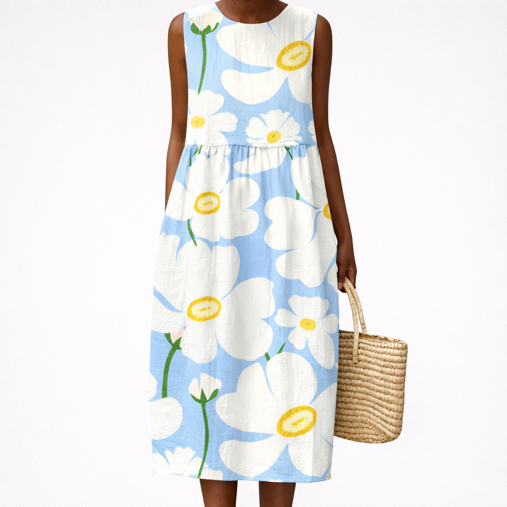 Loïc - Comfortabele Zomerjurk Zonder Mouwen