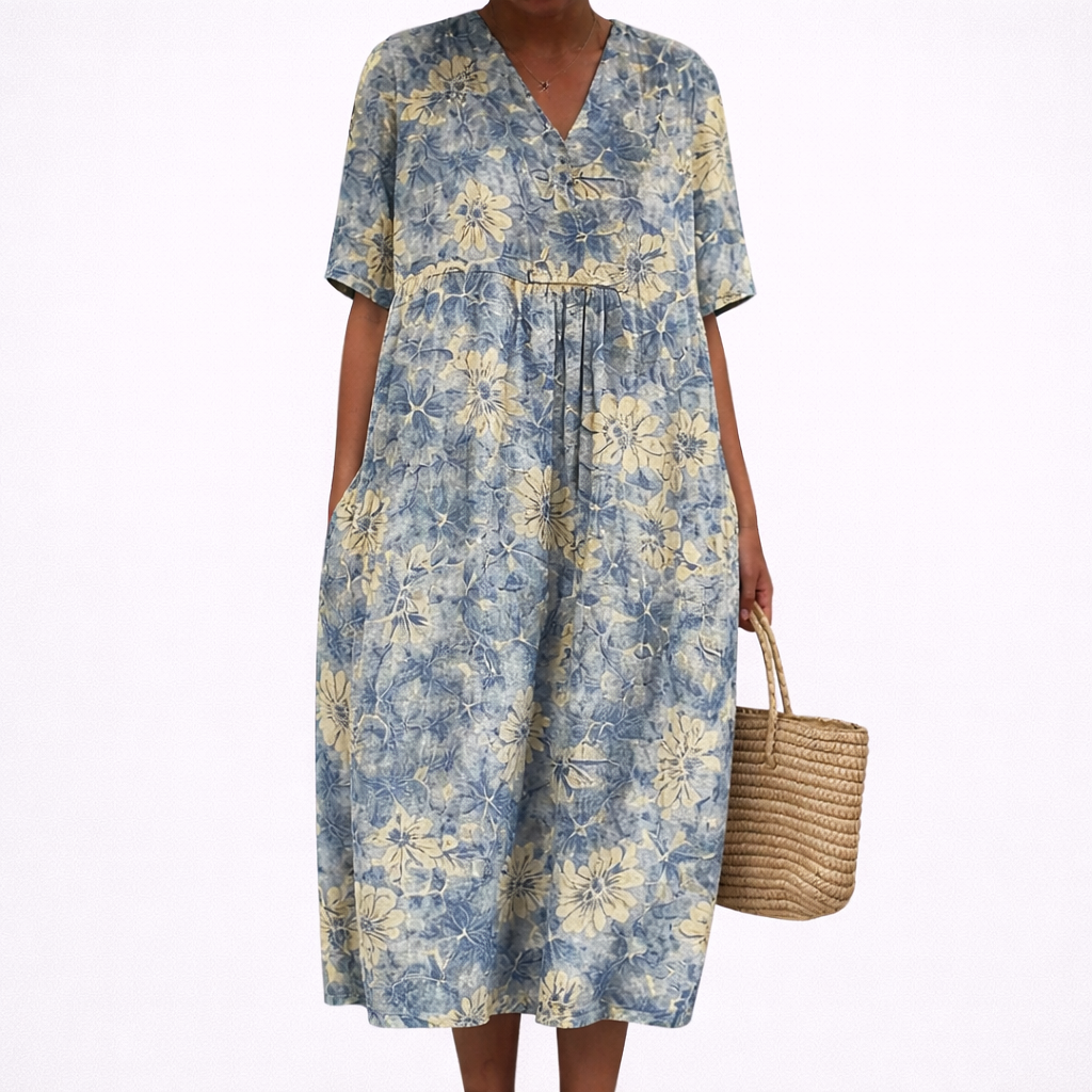 Delphine - Comfortabele Zomerjurk