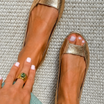 Adelina | Luxe Comfort Gouden Sandalen