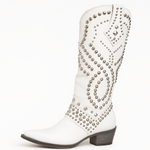 Marjolein | Hoge westernlaarzen met studs