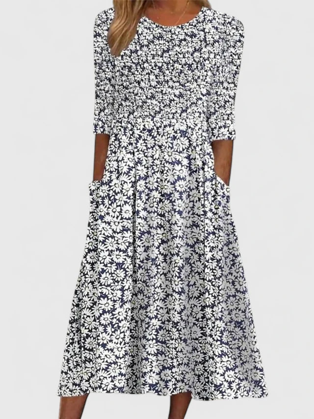 Lena | Elegante Midi Jurk