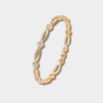 Claire – Elegante gouden armband met zirconia