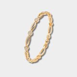 Claire – Elegante gouden armband met zirconia