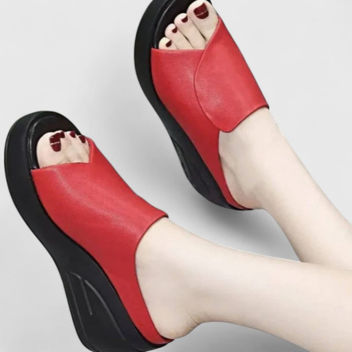 Wieteke | Orthopedische Sandalen met Verhoogde Hak