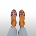 Viviana | Sandalen in Mediterranen Farbtönen