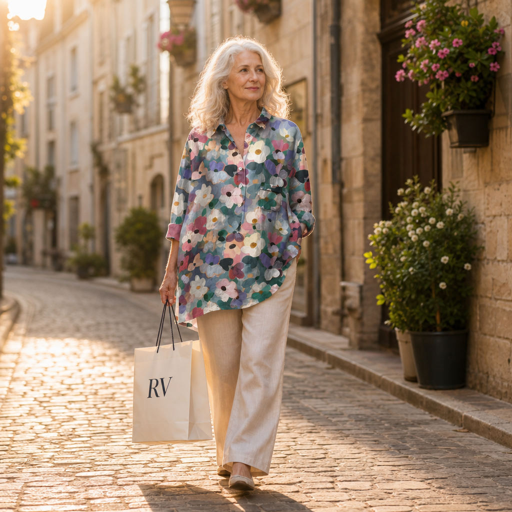 Wanda | Elegante zomerblouse