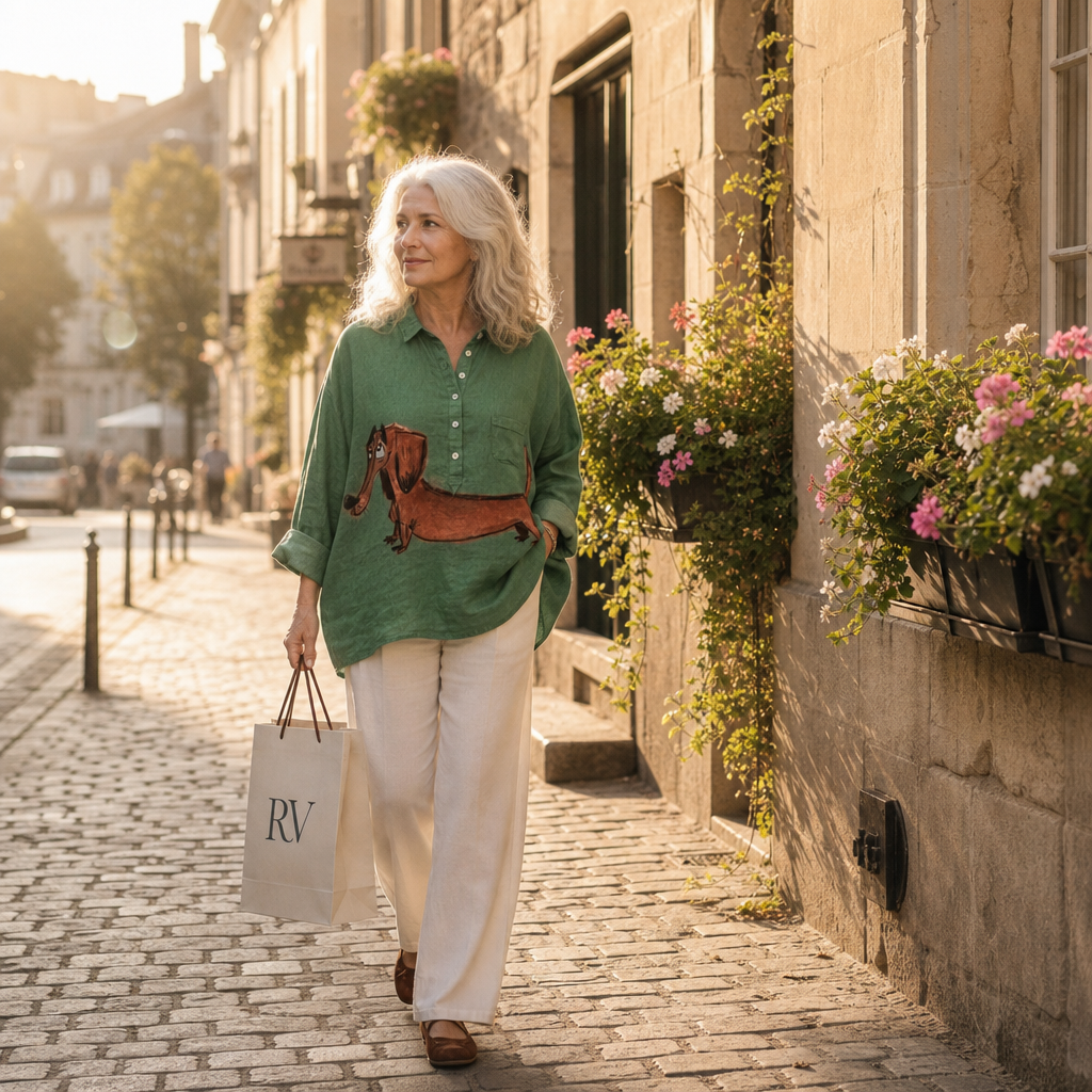 Hilde | Elegante zomerblouse