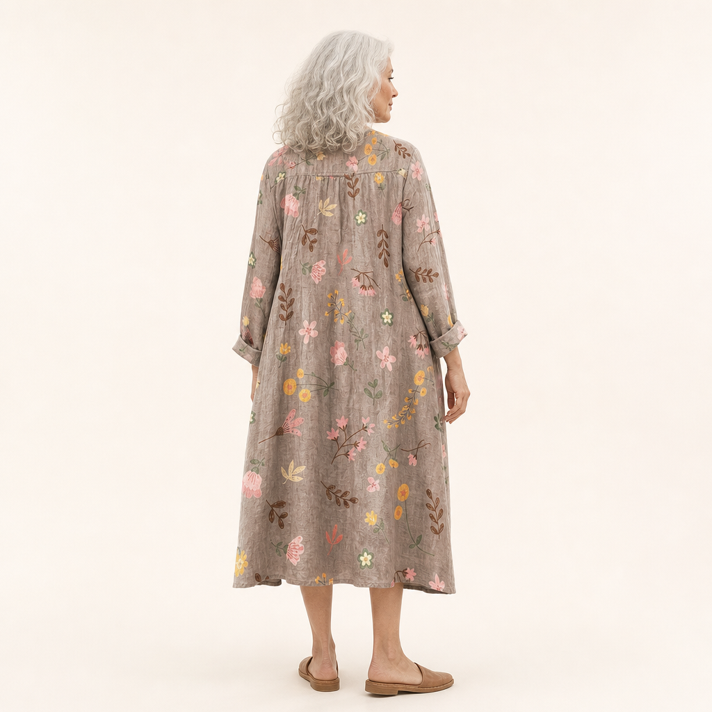 Maëlys - Flatterende Gedrukte Zomerjurk