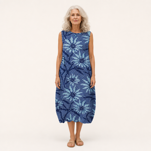 Adélaïde - Comfortabele Zomerjurk Zonder Mouwen