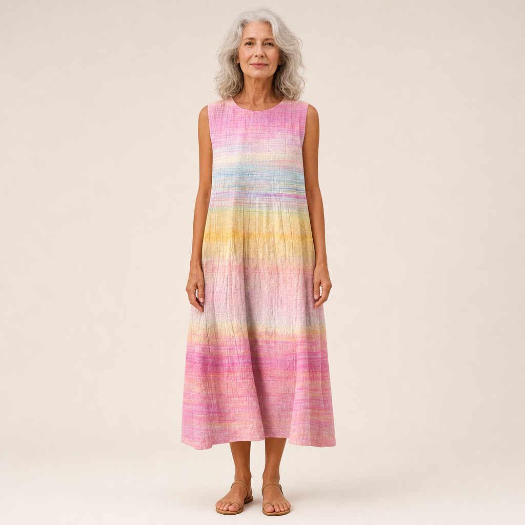 Esmée - Comfortabele Zomerjurk Zonder Mouwen