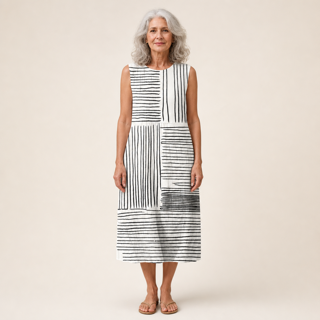 Jacqueline - Vloeiende en comfortabele jurk
