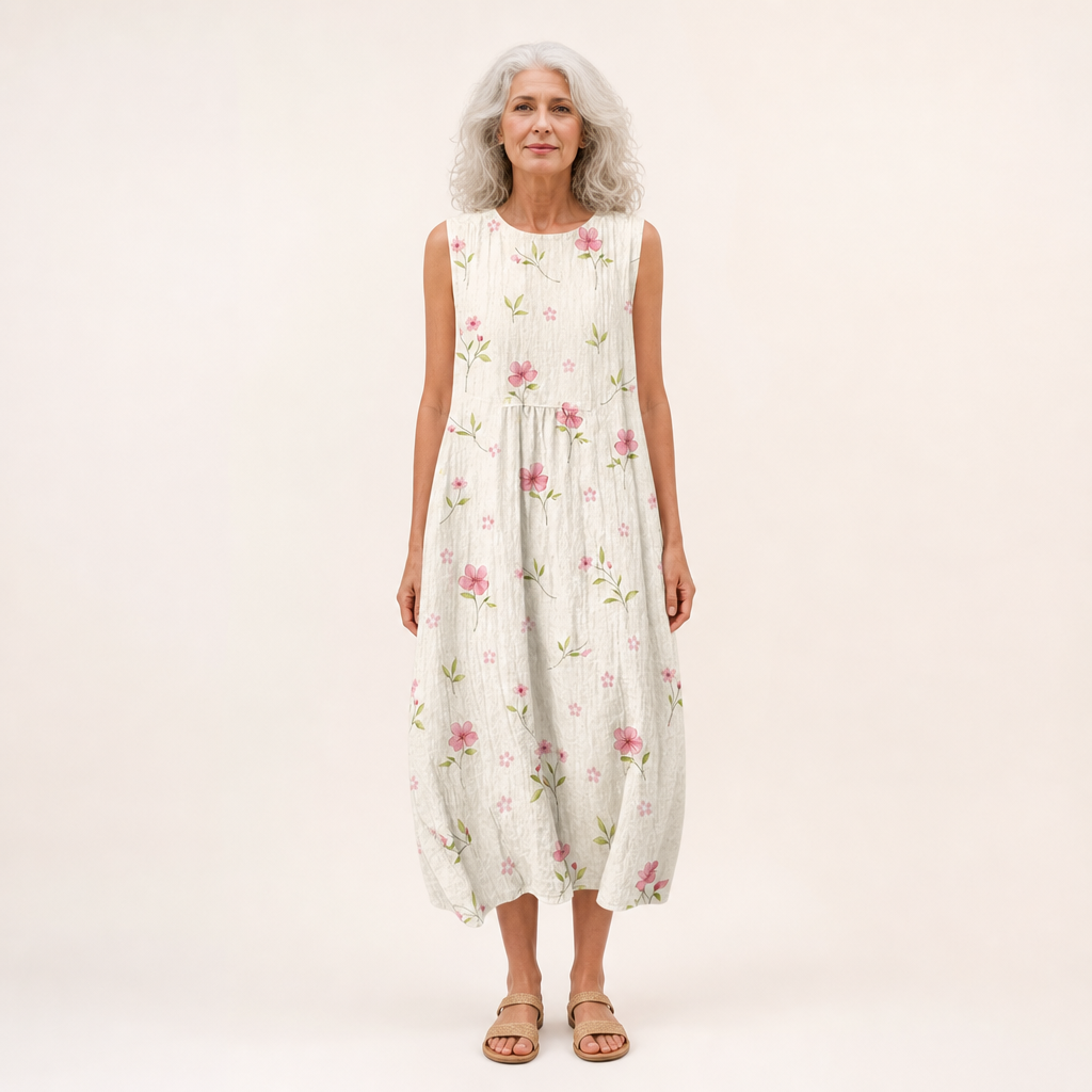 Faustine - Comfortabele Zomerjurk zonder Mouwen