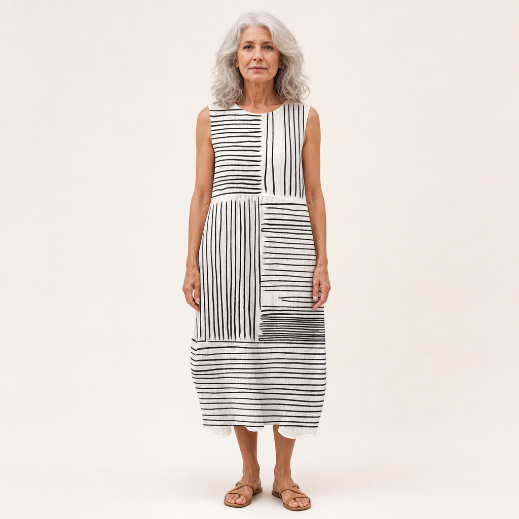 Vivienne - Comfortabele Zomerjurk Zonder Mouwen