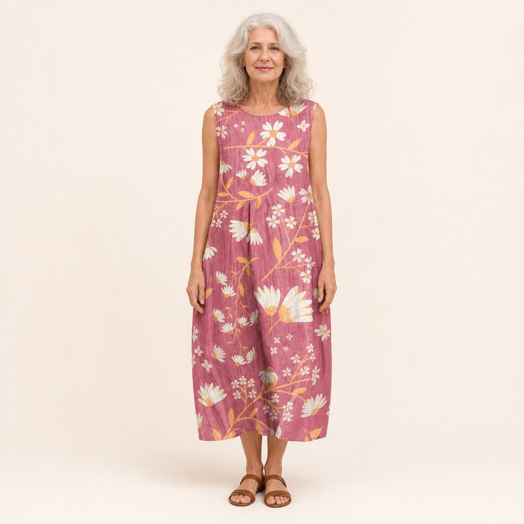 Margaux - Comfortabele Zomerjurk Zonder Mouwen