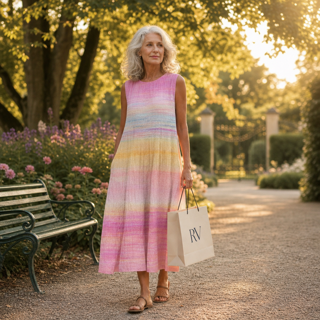 Esmée - Comfortabele Zomerjurk Zonder Mouwen
