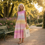 Esmée - Comfortabele Zomerjurk Zonder Mouwen