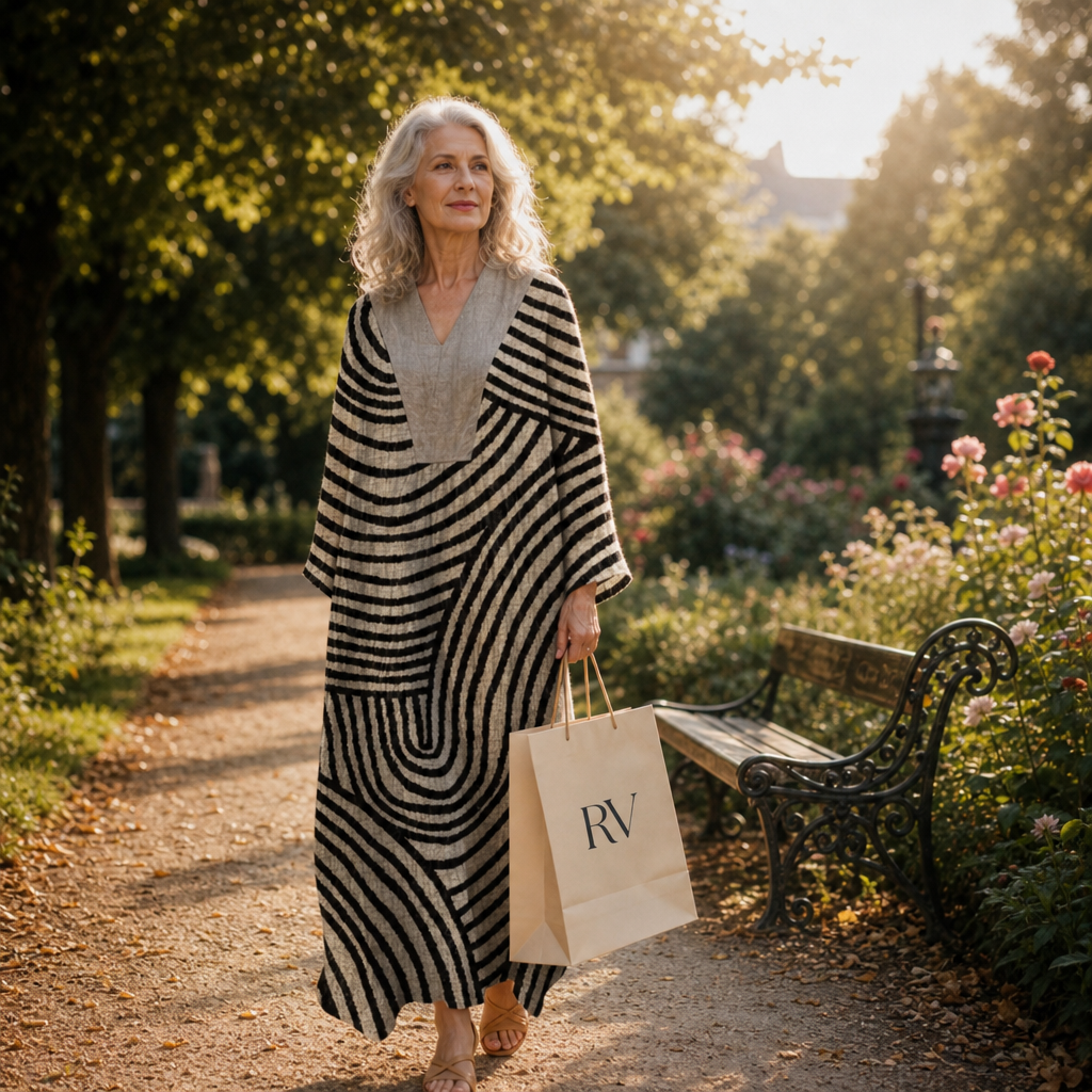 Blanche - Flatterende Gedrukte Zomerjurk