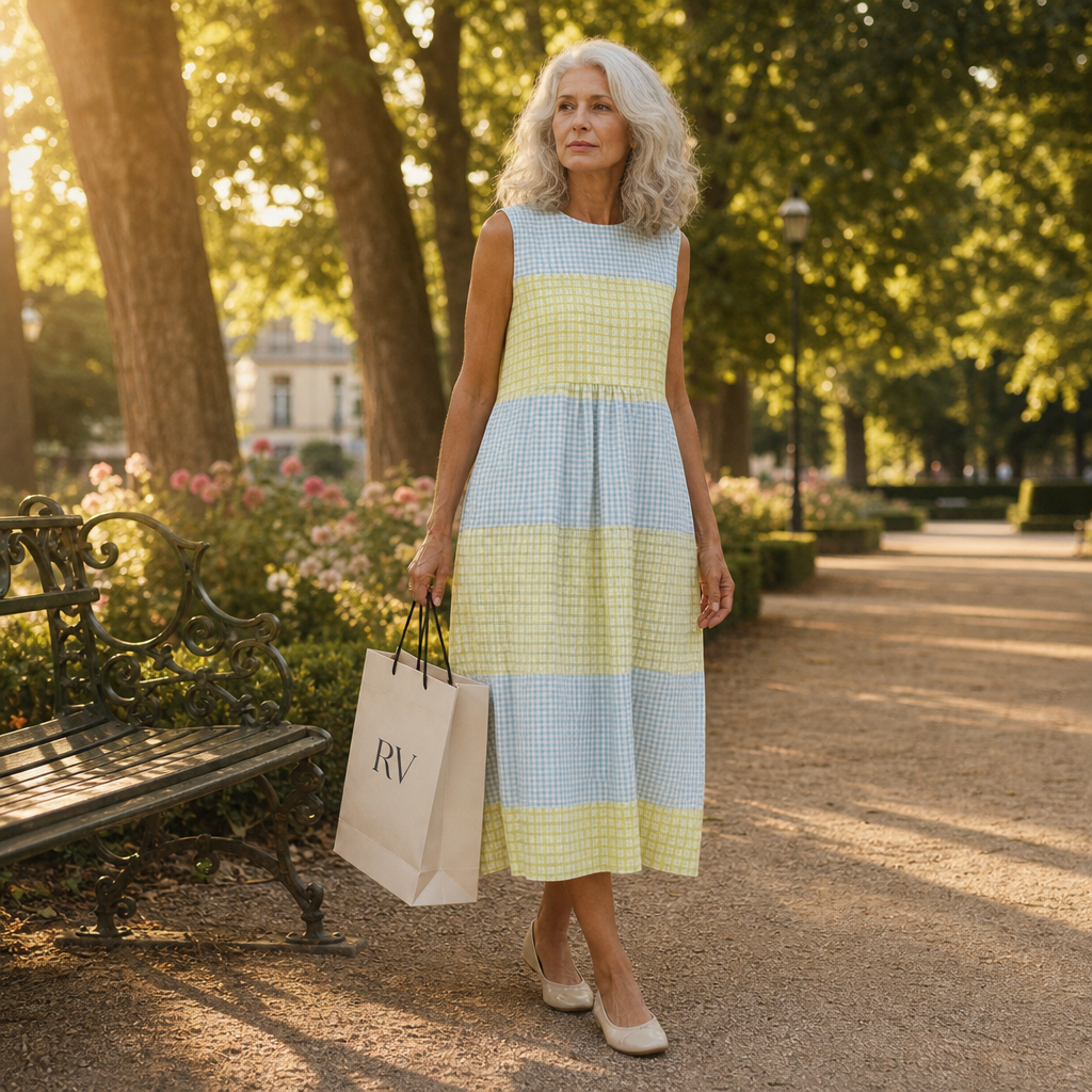 Aurélie - Comfortabele Zomerjurk Zonder Mouwen
