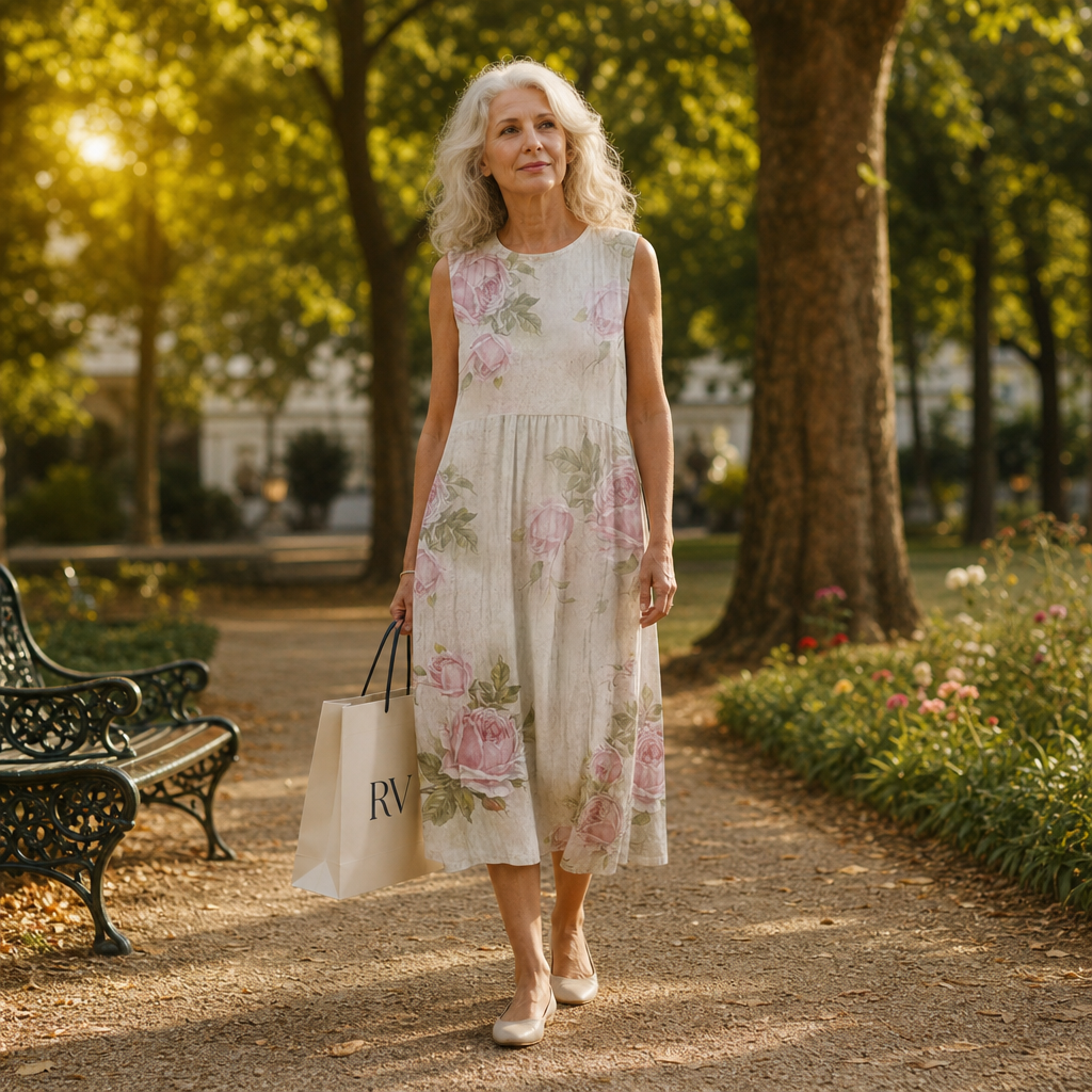 Hermine - Vloeiende en comfortabele jurk