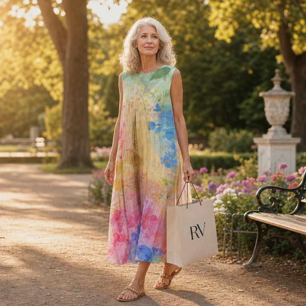 Albertine - Vloeiende en comfortabele jurk