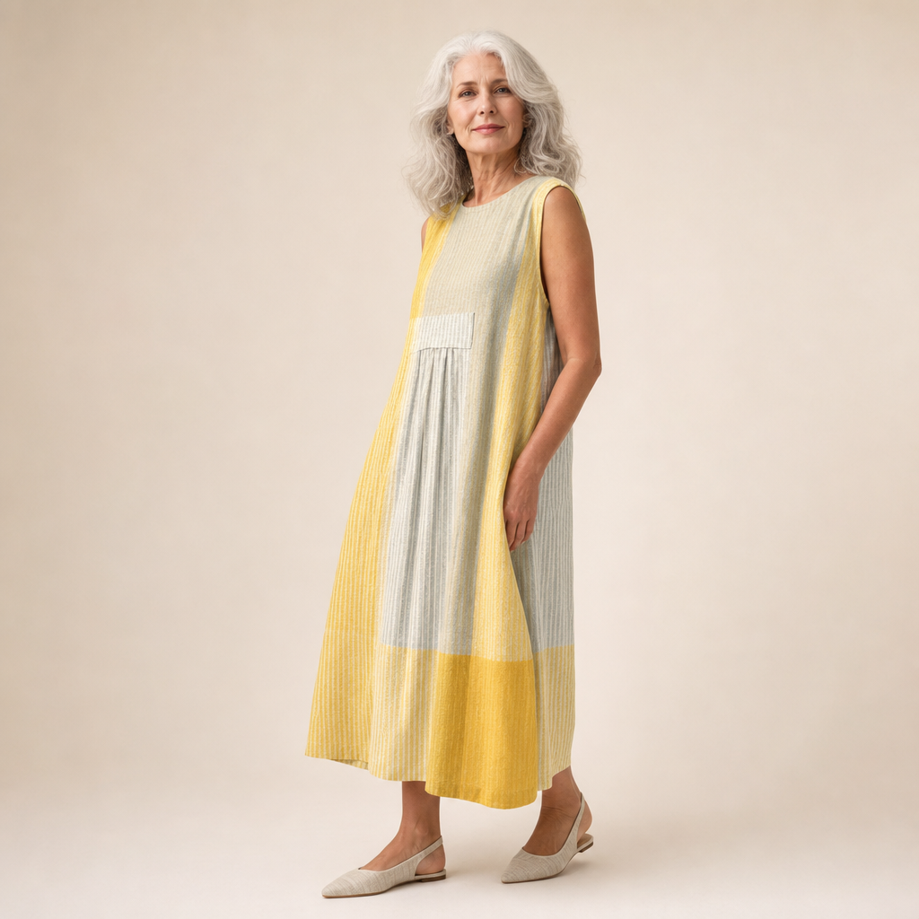 Joy - Comfortabele Zomerjurk Zonder Mouwen