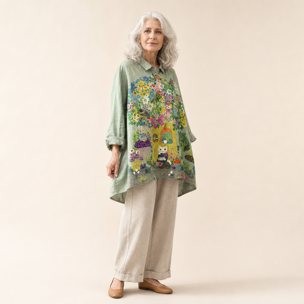Caroline | Elegante zomerblouse