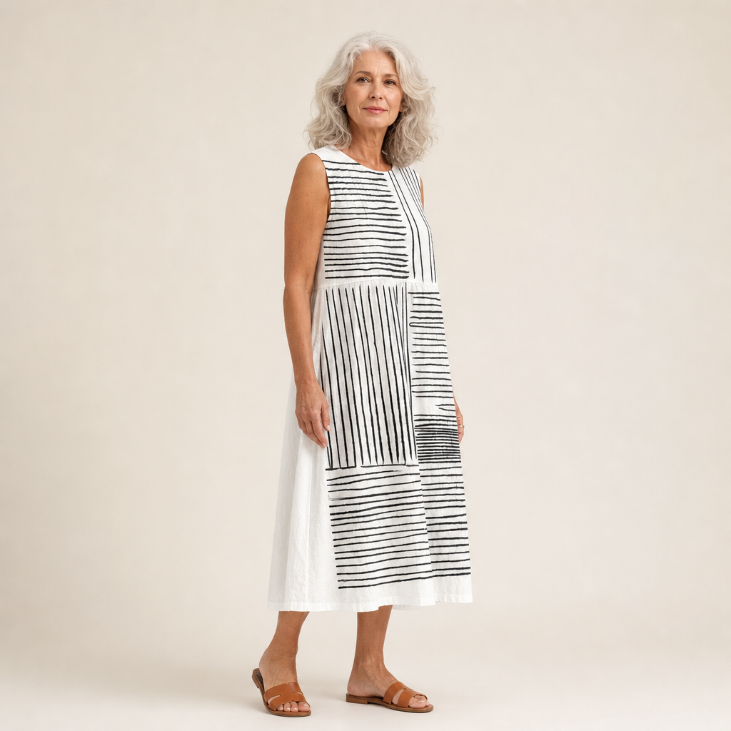 Jacqueline - Vloeiende en comfortabele jurk