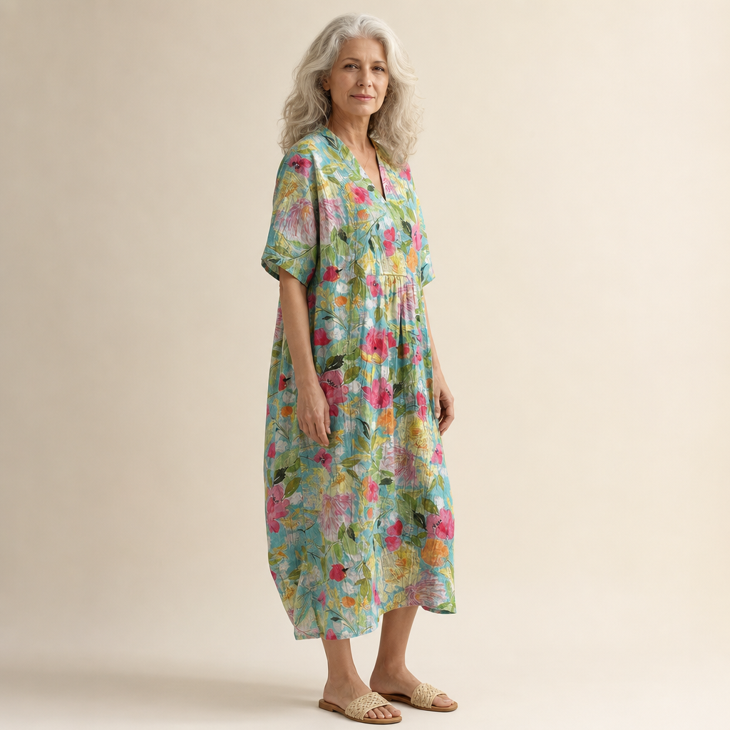 Agathe - Comfortabele Zomerjurk