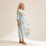 Rosalie - Lange, vloeiende, chique en comfortabele jurk