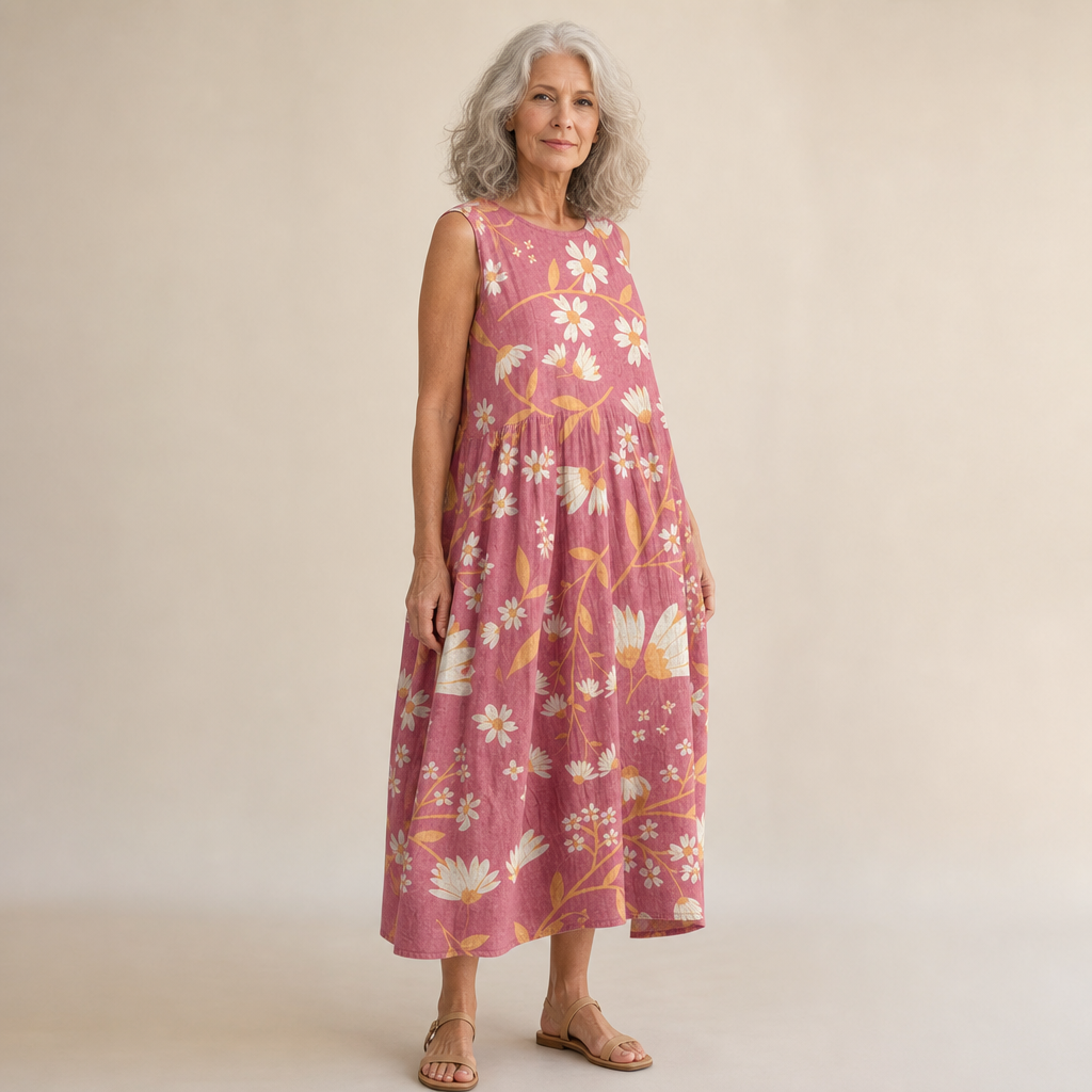 Margaux - Comfortabele Zomerjurk Zonder Mouwen
