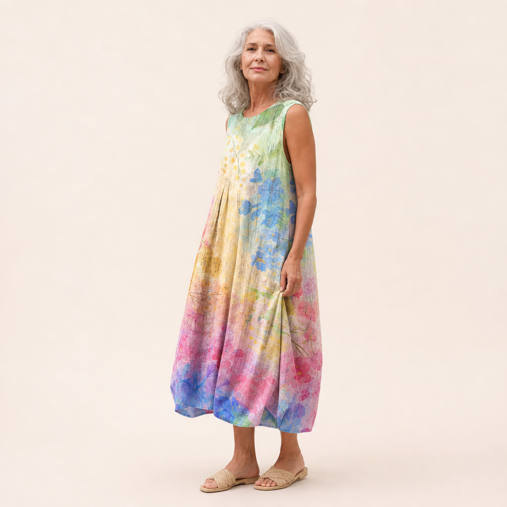Albertine - Vloeiende en comfortabele jurk