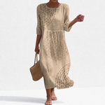 Juliette - Casual geborduurde jurk voor dames.
