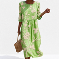 Apolline - Casual damesjurk met bloemenprint.