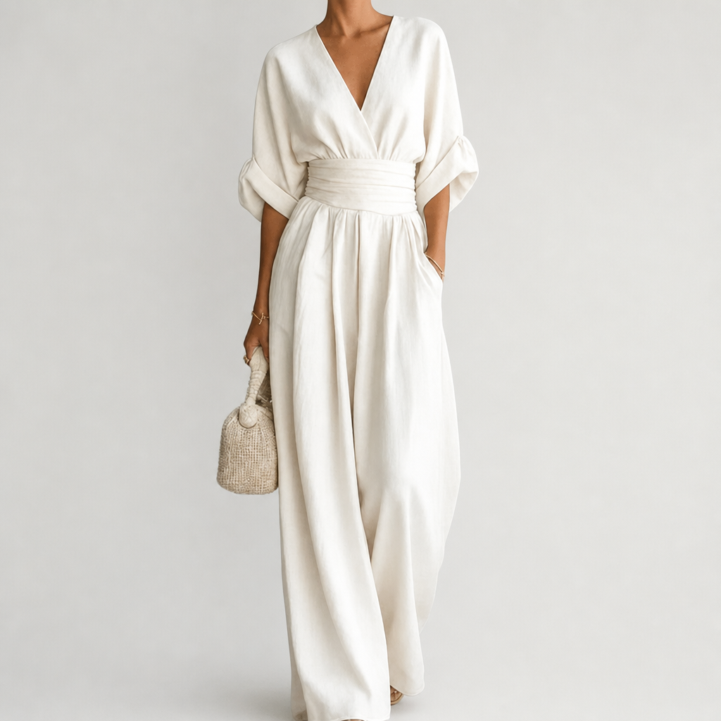Élise | Elegante vloeiende jumpsuit