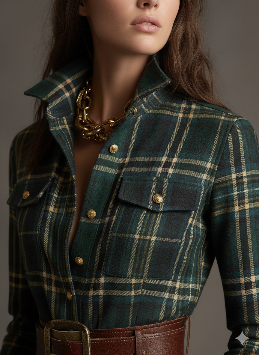 Emma | Mireline Klassieke Hemdblouse