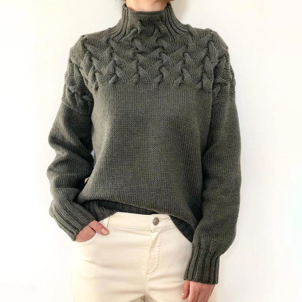 Ineke | Warme Gebreide Coltrui