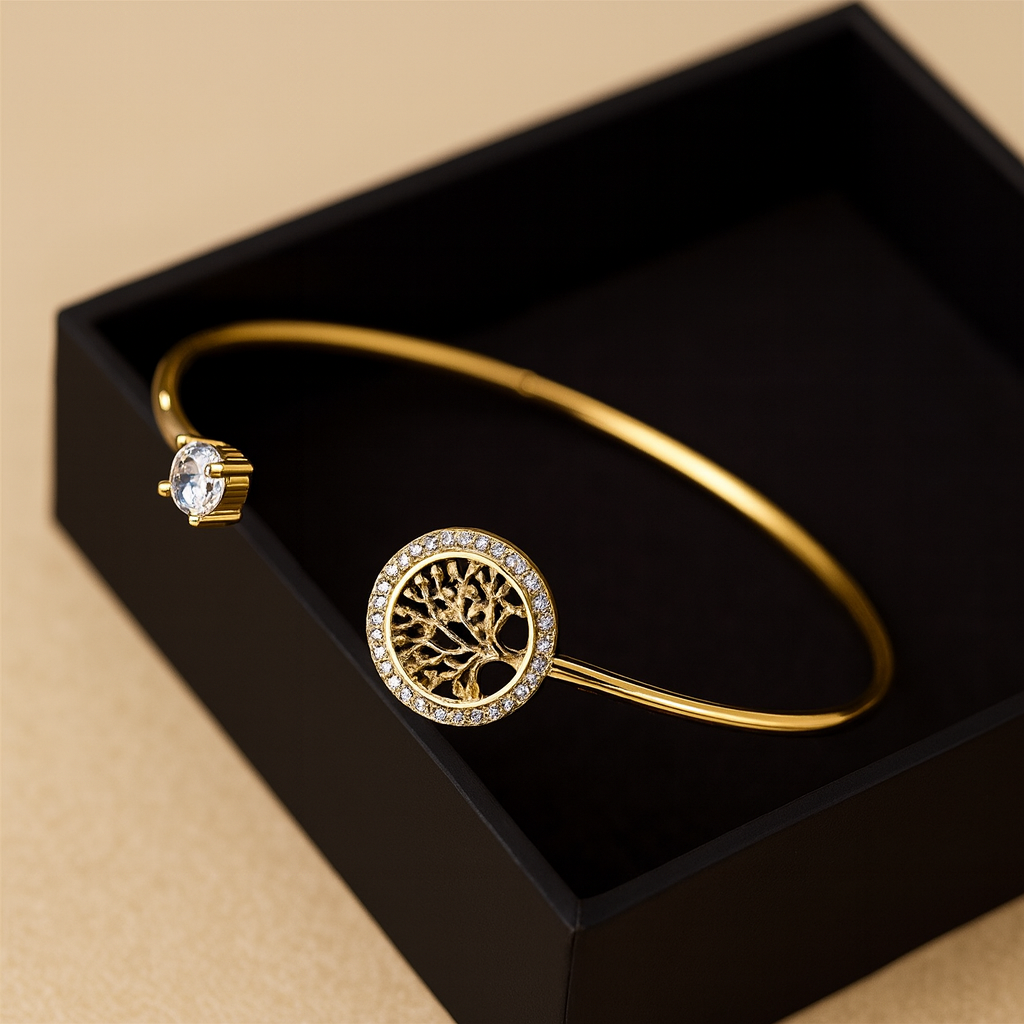 Sarah – Verstelbare Armband Levensboom