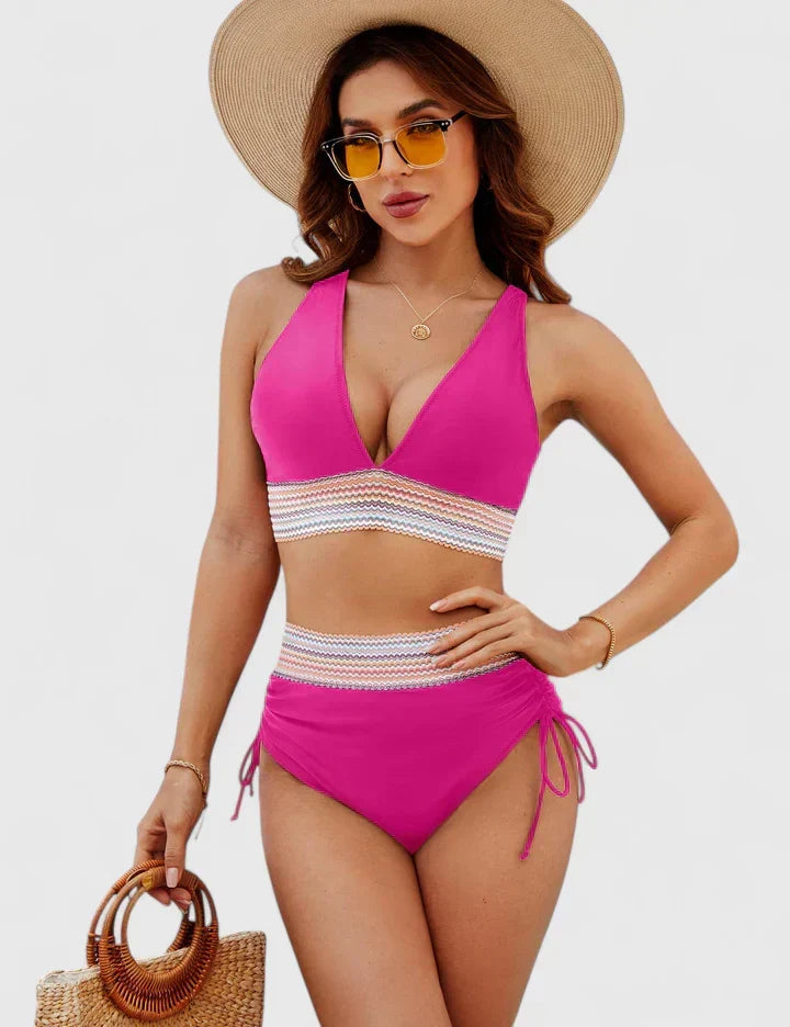 Yara | Elegante Hoge Bikini Set