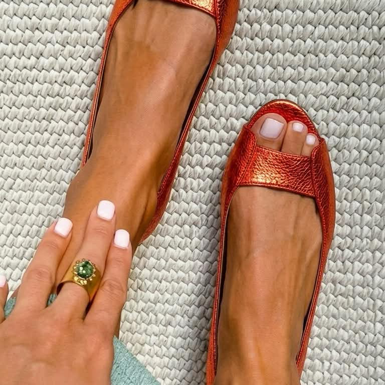 Adelina | Luxe Comfort Gouden Sandalen
