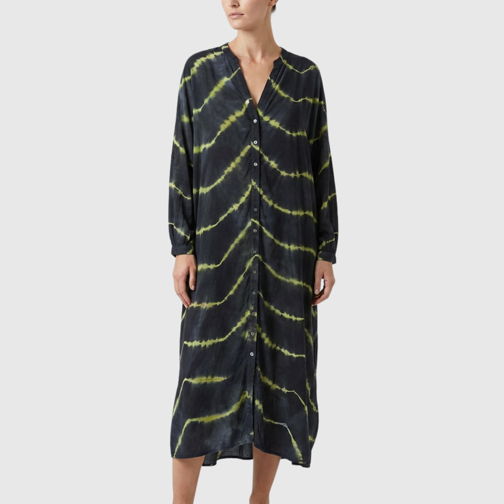 Manon | Elegante Boho Gestreepte Maxi Jurk